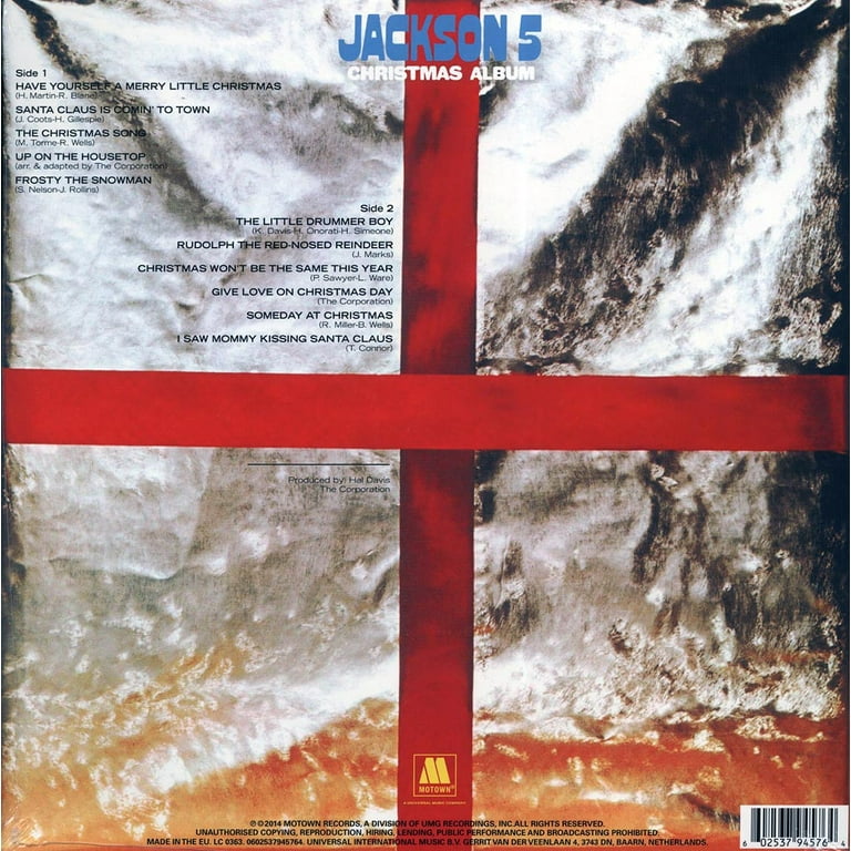 LP Vinyl Record! NEW, sealed! Jackson 5 'Christmas Album'