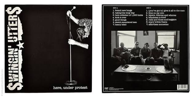 LP Vinyl Record! NEW, sealed! Swingin' Utters 'Here, Under Protest'