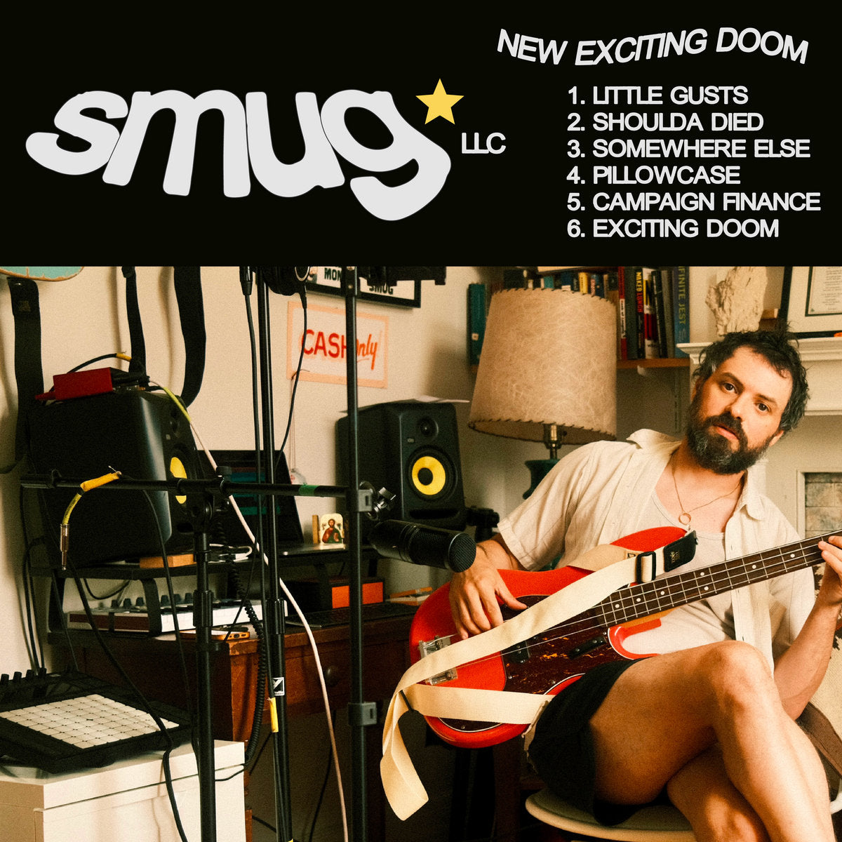 LP Vinyl Record! NEW, sealed! Smug LLC 'New Exciting Doom' punk