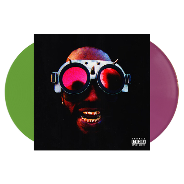LP Vinyl Record! NEW, sealed! Juicy J 'The Hustle Continues' 2xLP purple & green vinyl