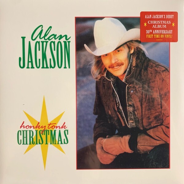 LP Vinyl Record! NEW, sealed! Alan Jackson 'Honky Tonk Christmas'