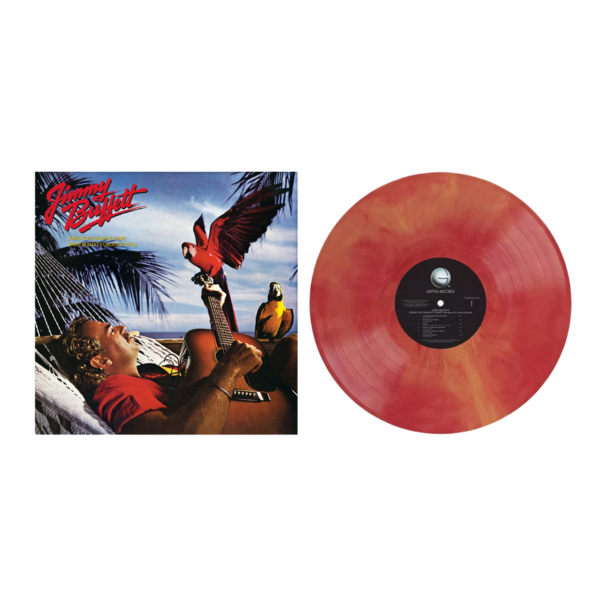 LP Vinyl Record! Used, Like new! Jimmy Buffet 'Songs You Know By Heart - Greatest Hits'