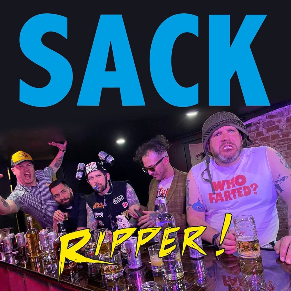 LP Vinyl Record! NEW, sealed! SACK 'Ripper!' punk