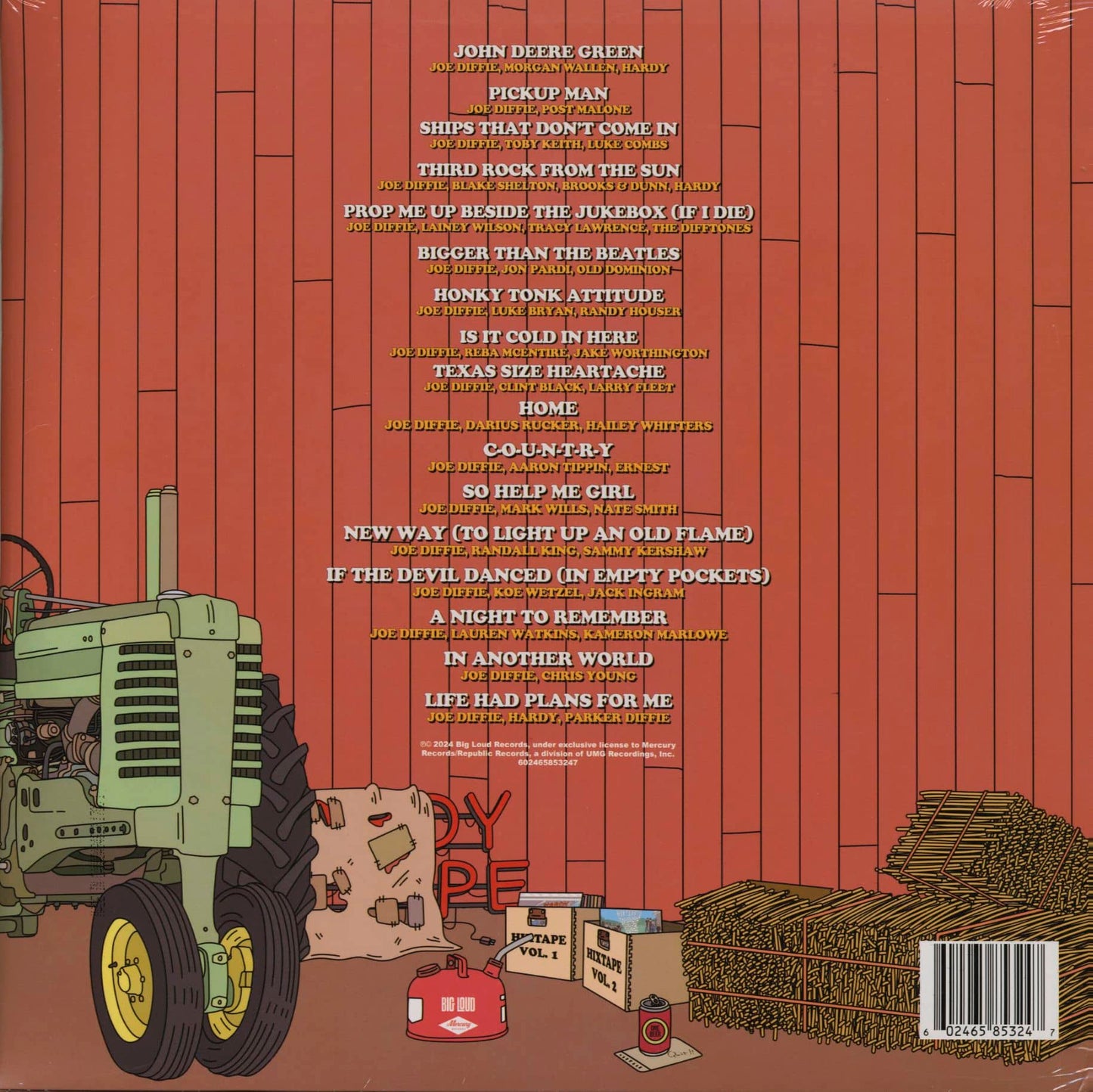 LP Vinyl Record! NEW, sealed! Hardy 'Hixtape Vol.3 Difftape'