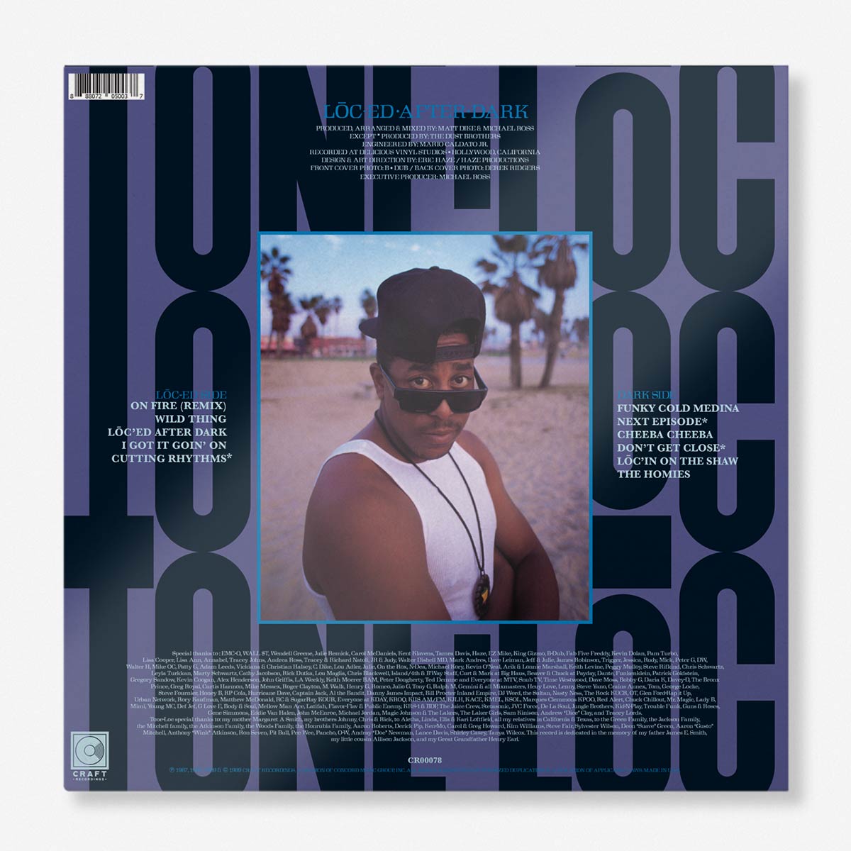 LP Vinyl Record! NEW, sealed! Tone-Loc 'Loc-ed After Dark'