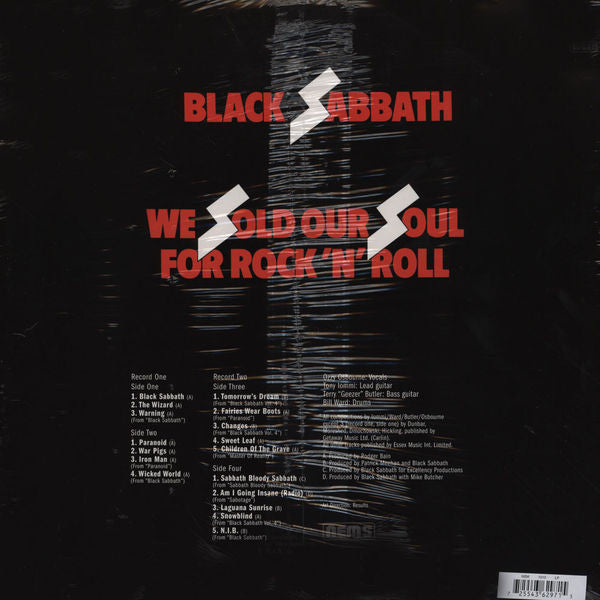 LP Vinyl Record! Used, Like new! Black Sabbath 'We Sold Our Souls For Rock 'N' Roll' 180g green vinyl