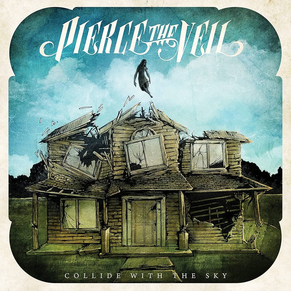 LP Vinyl Record! NEW, sealed! Pierce The Veil 'Collide With The Sky' sky blue vinyl