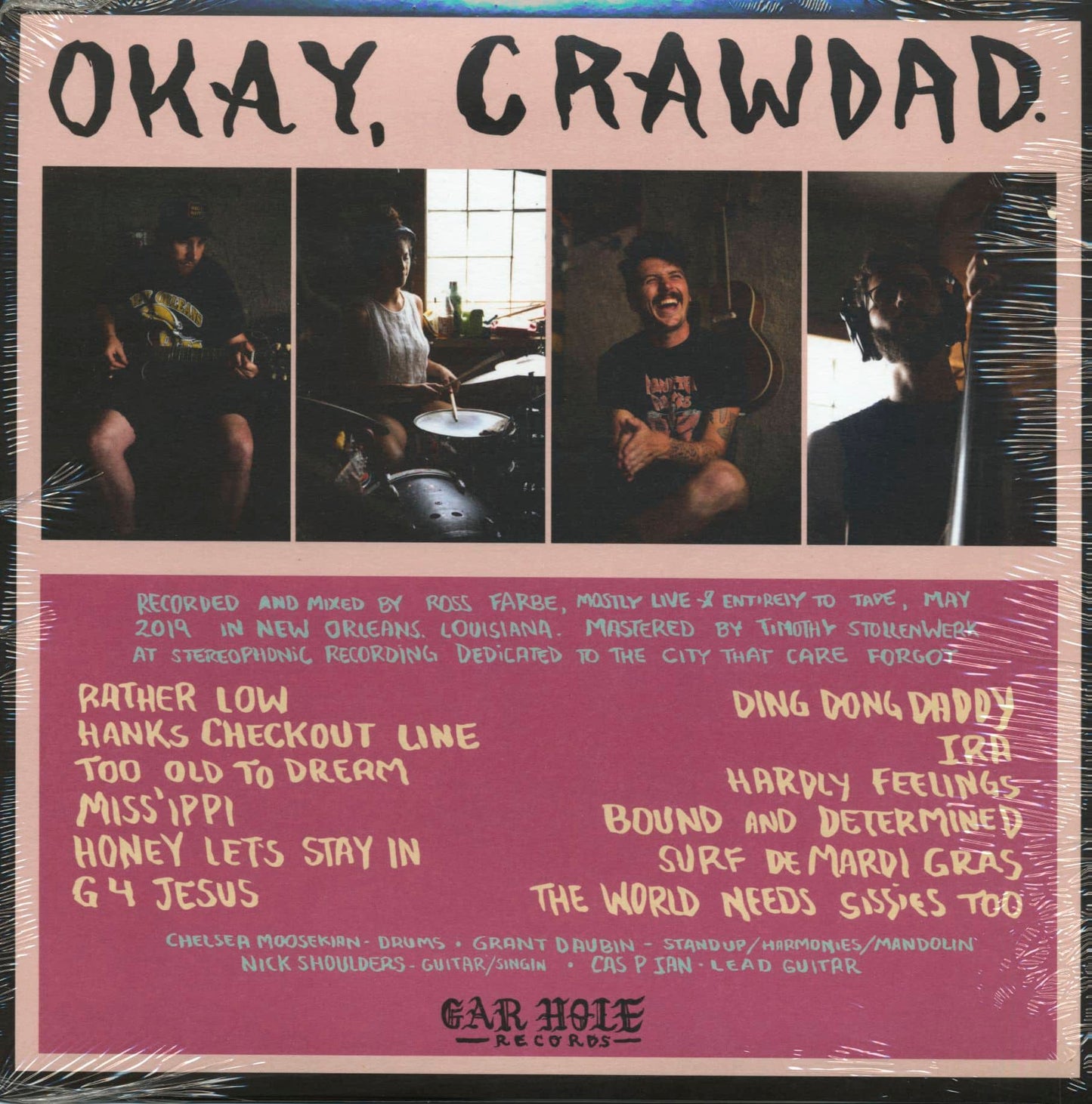 LP Vinyl Record! NEW, sealed! Nick Shoulders 'Okay, Crawdad'