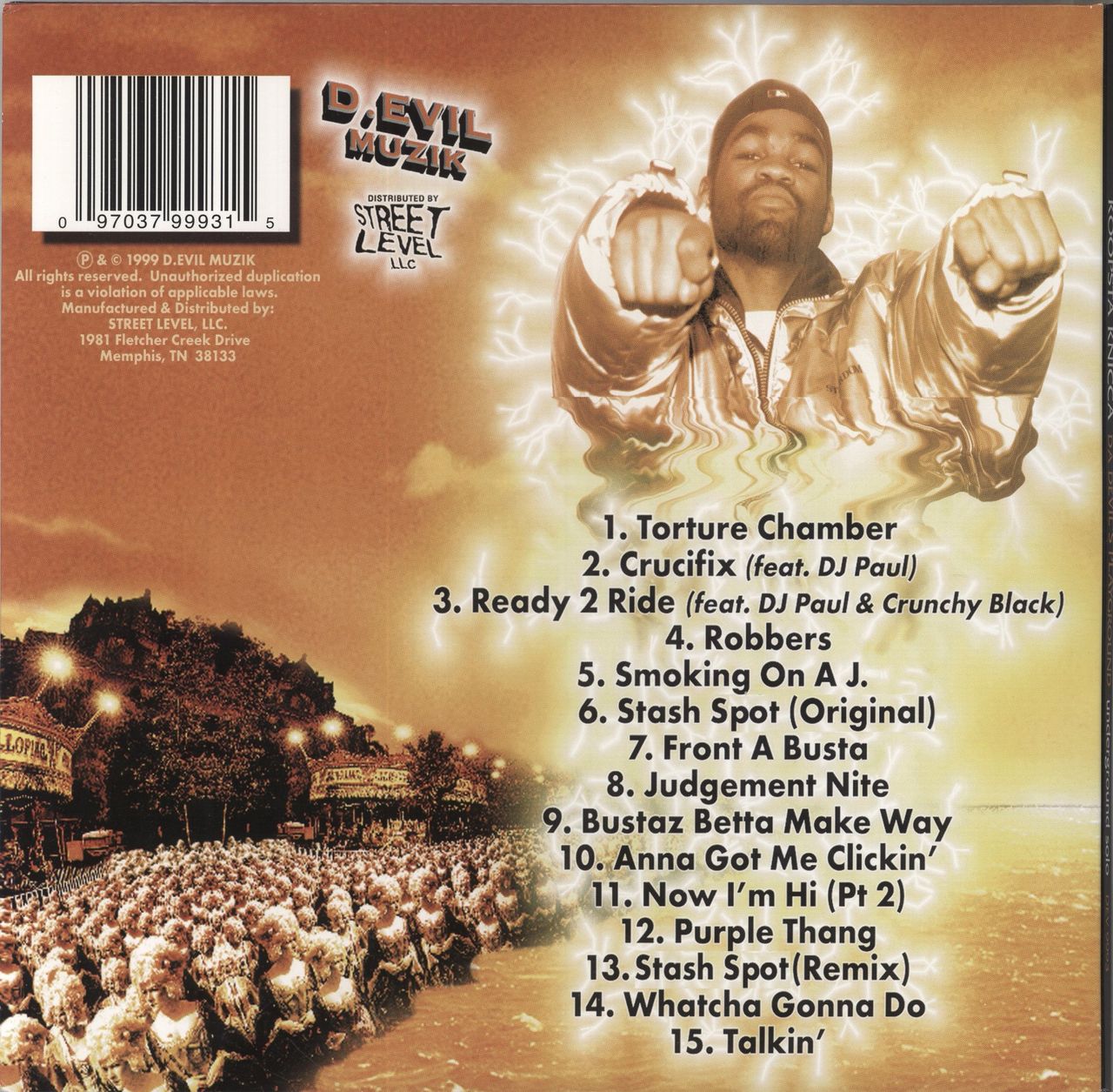 LP Vinyl Record! NEW, sealed! Koopsta Knicca 'Da Devil's Playground' 2XLP