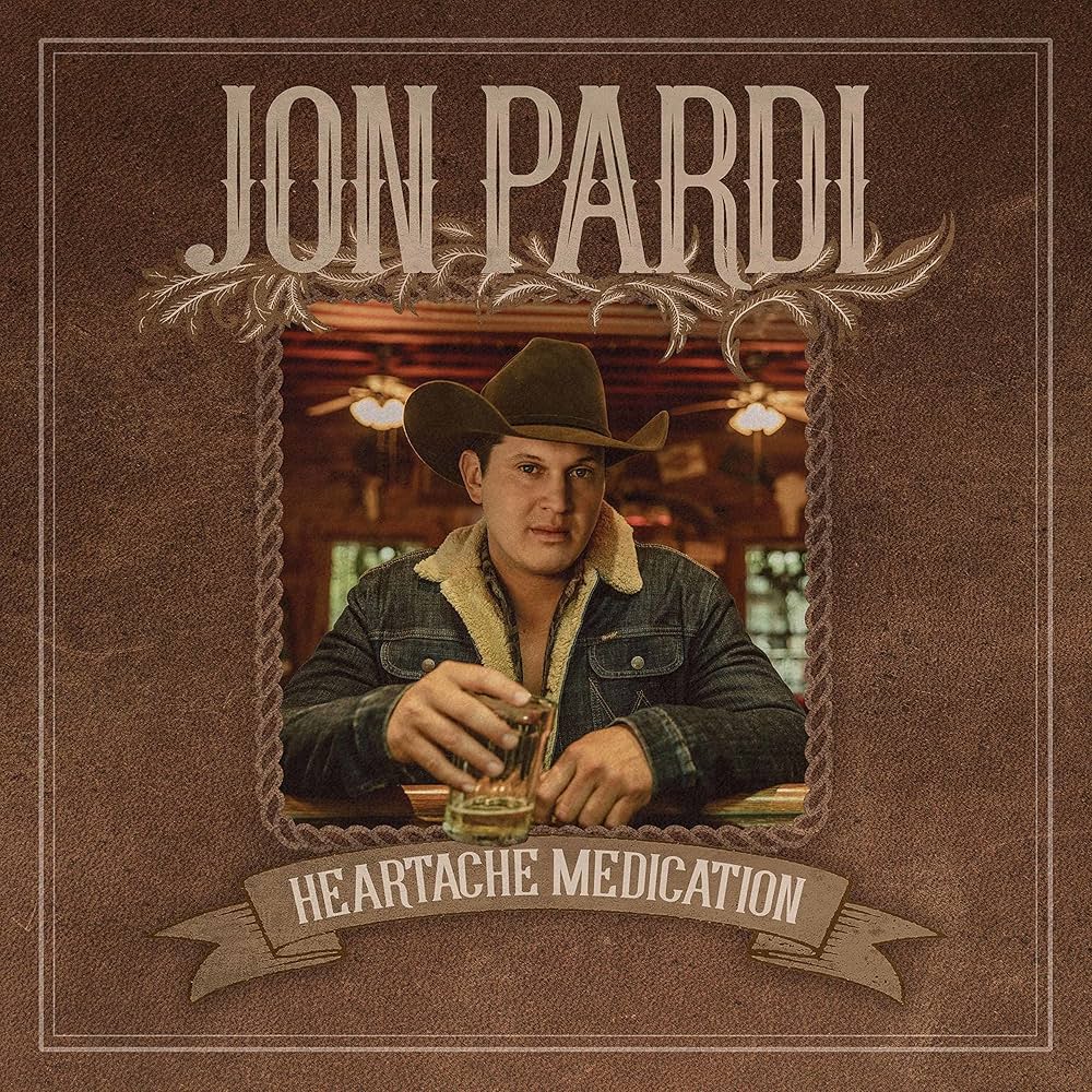 LP Vinyl Record! NEW, sealed! Jon Pardi 'Heartache Medication'