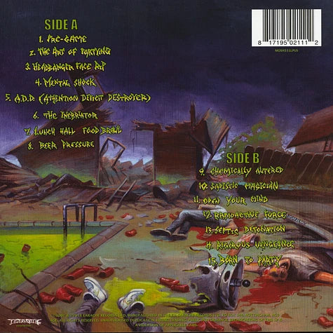 LP Vinyl Record! NEW, sealed! Municipal Waste 'The Art Of Partying'