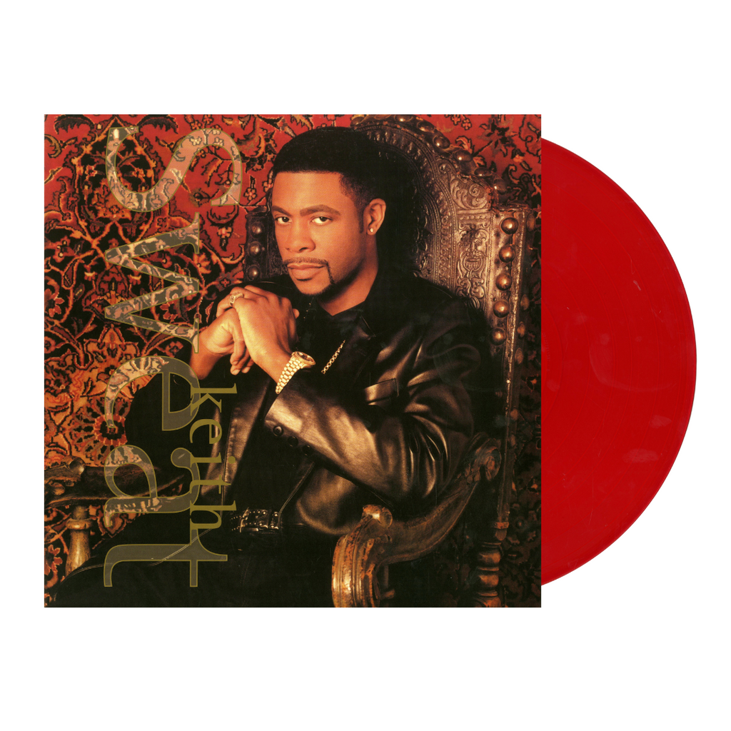 LP Vinyl Record! NEW, sealed! Keith Sweat 'S/T' ruby red colored vinyl exclusive