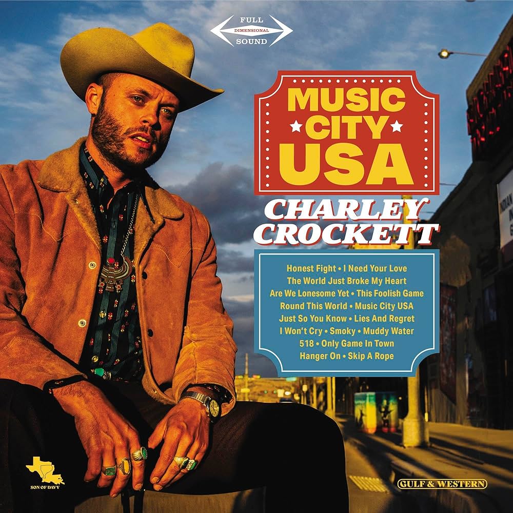 LP Vinyl Record! NEW, sealed! Charley Crockett 'Music City USA'
