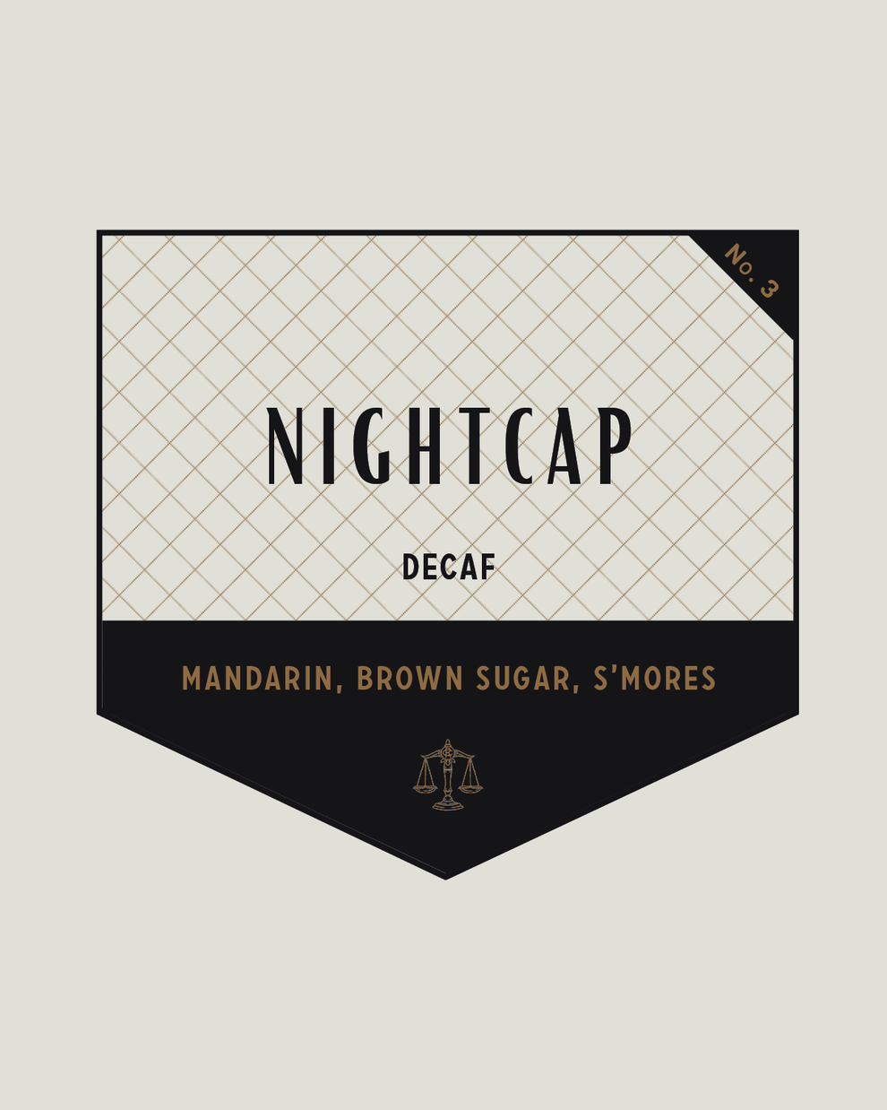 Coffee Bag! Rowan Coffee 'Nightcap' Decaf 10oz retail
