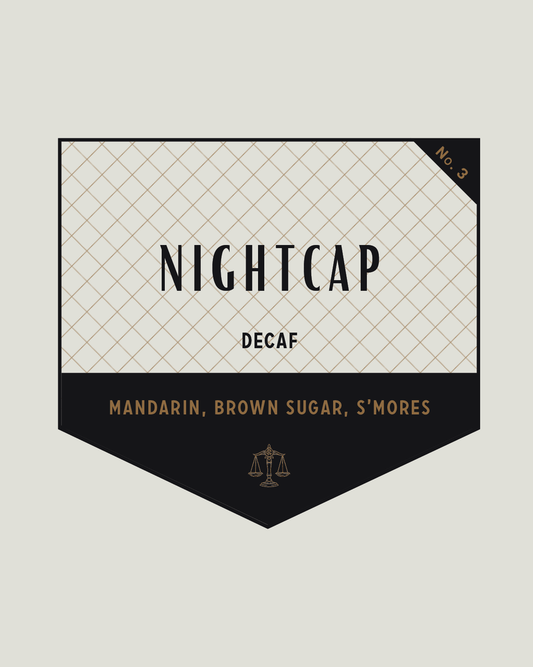 Coffee Bag! Rowan Coffee 'Nightcap' Decaf 10oz retail