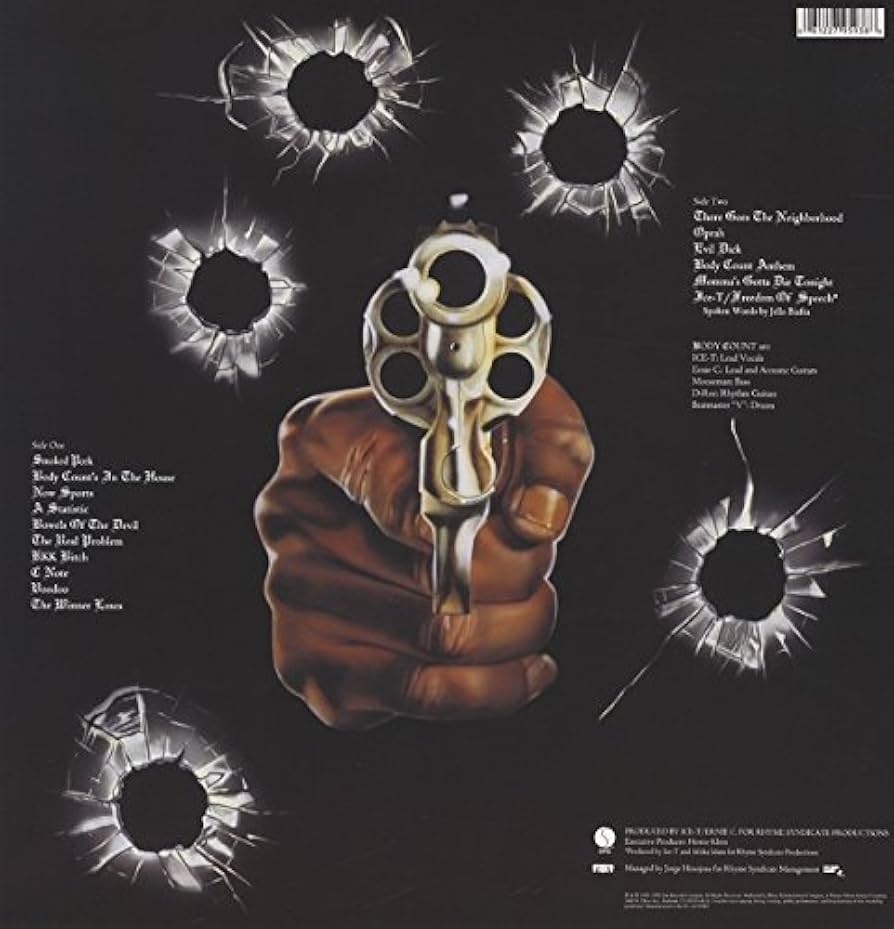 LP Vinyl Record! NEW, sealed! Body Count 'Body Count'