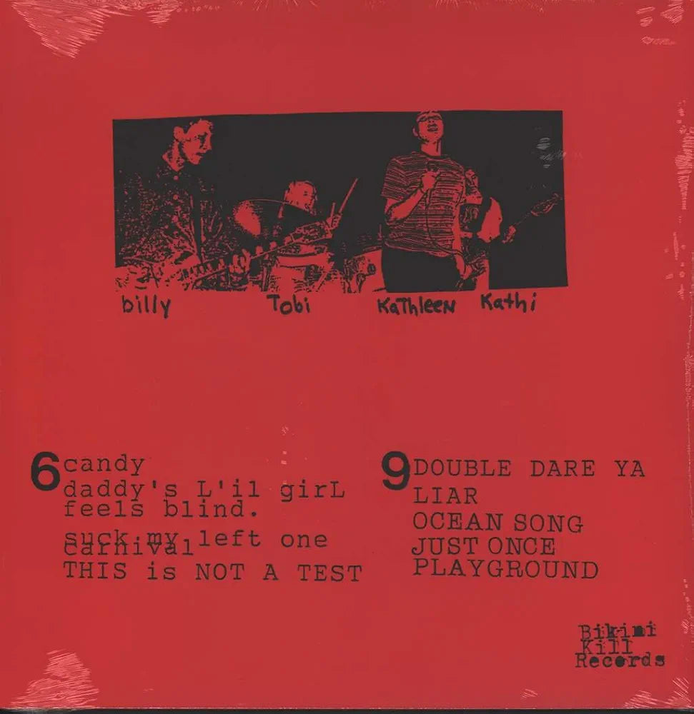 LP Vinyl Record! NEW, sealed! Bikini Kill 'Revolution Girl Style Now'