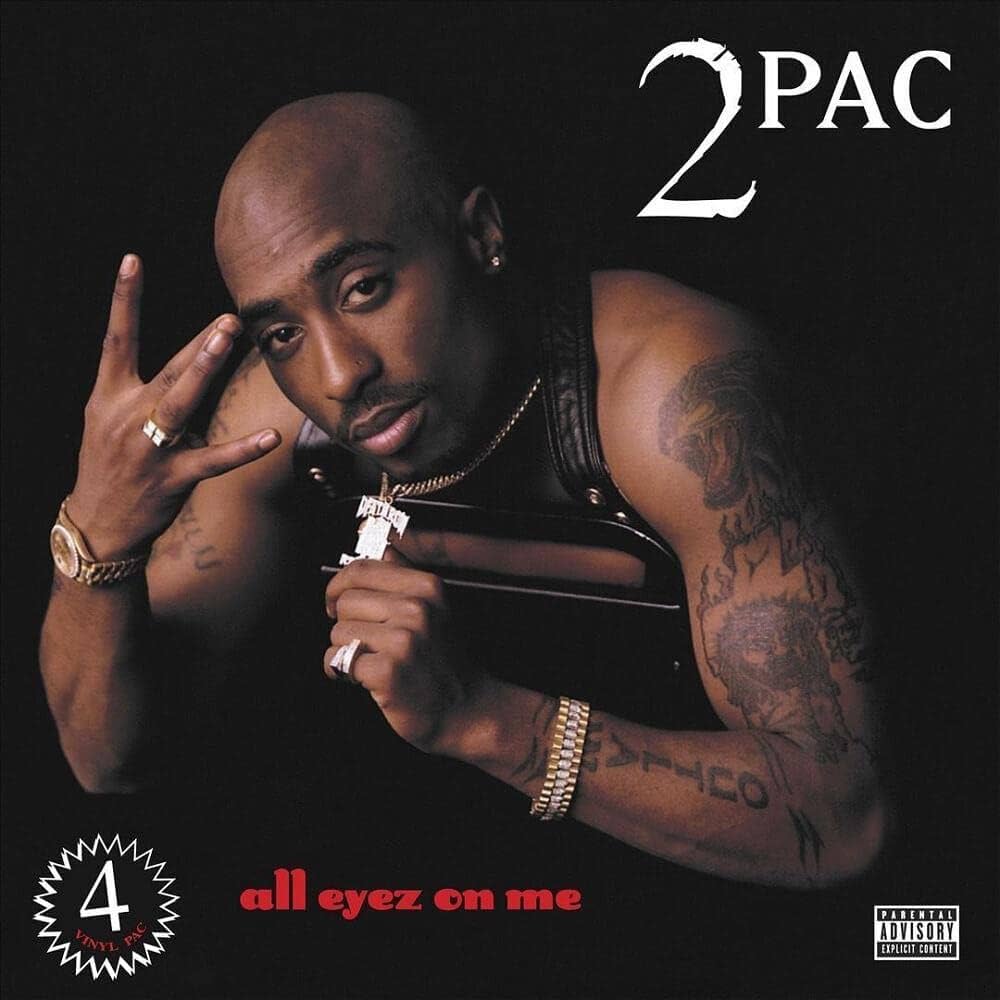LP Vinyl Record! NEW, sealed! 2pac 'All Eyez On Me' 4xLP