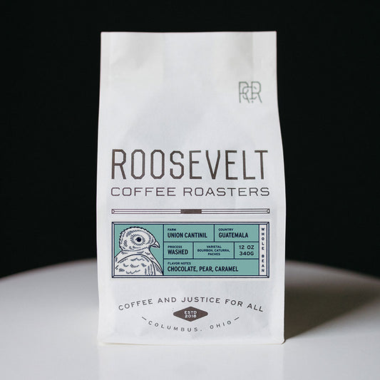 Coffee Bag! Roosevelt Coffee Roasters 'Guatemala' washed 12oz retail!
