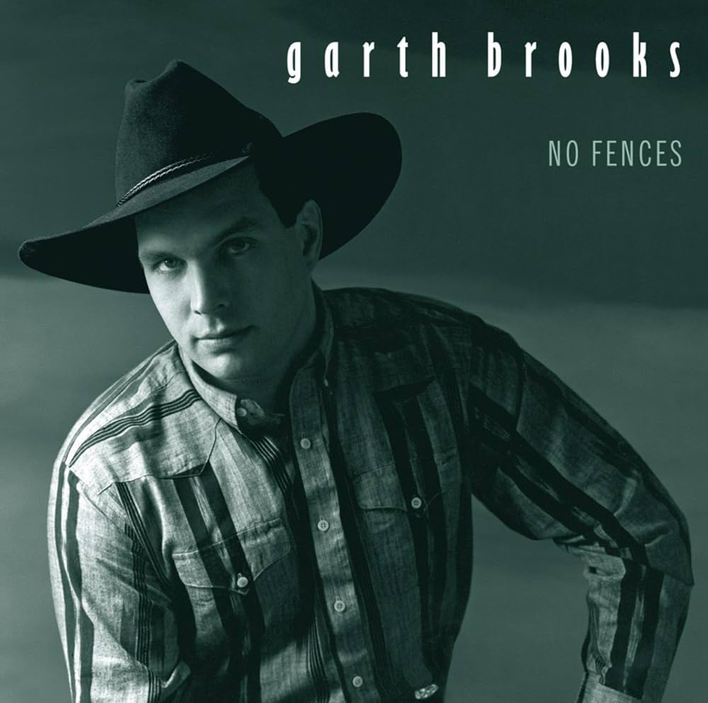 LP Vinyl Record! Used, Like new! Garth Brooks 'No Fences' original analog pressing