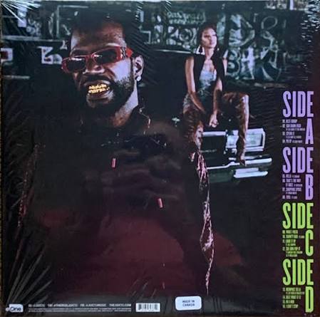LP Vinyl Record! NEW, sealed! Juicy J 'The Hustle Continues' 2xLP purple & green vinyl