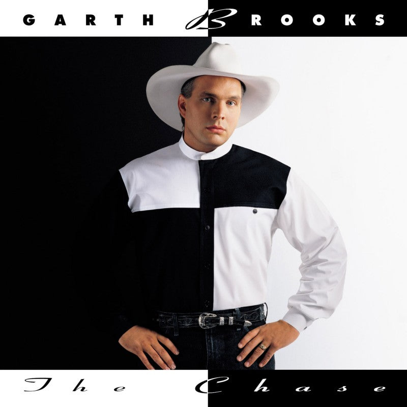 LP Vinyl Record! Used, Like new! Garth Brooks 'The Chase' original analog edition
