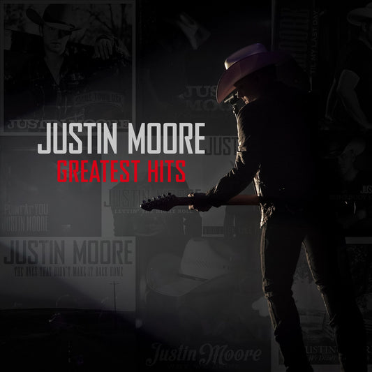 LP Vinyl Record! NEW, sealed! Justin Moore 'Greatest Hits'
