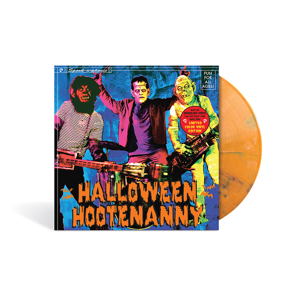 LP Vinyl Record! NEW, sealed! 'Halloween Hootenanny' orange vinyl