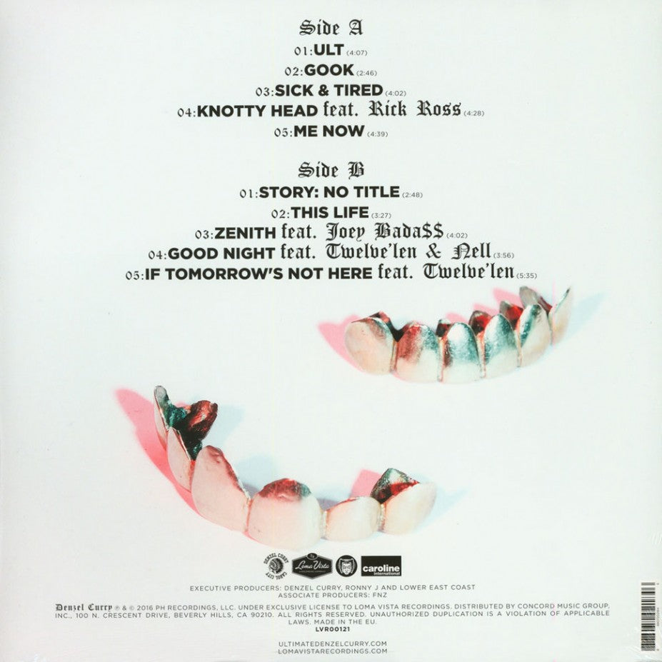 LP Vinyl Record! NEW, sealed! Denzel Curry 'Imperial'