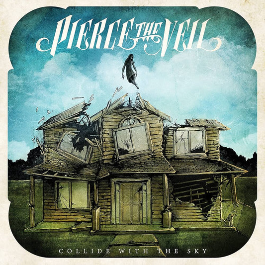 LP Vinyl Record! NEW, sealed! Pierce The Veil 'Collide With The Sky' sky blue vinyl