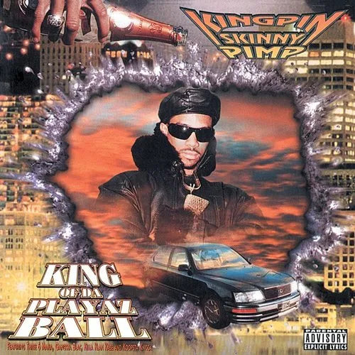 LP Vinyl Record! NEW, sealed! Kingpin Skinny Pimp 'King Of Da Playaz Ball'