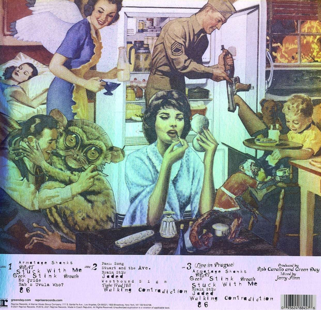 LP Vinyl Record! NEW, sealed! Green Day 'Insomniac' 25th Anniversary edition