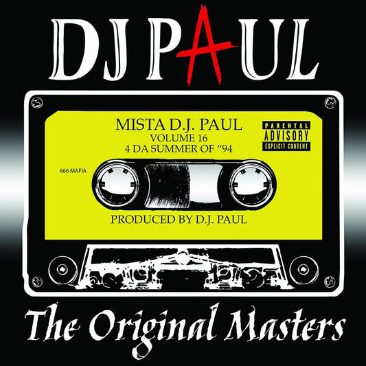 LP Vinyl Record! NEW, sealed! DJ Paul 'Vol 16: The Original Masters'