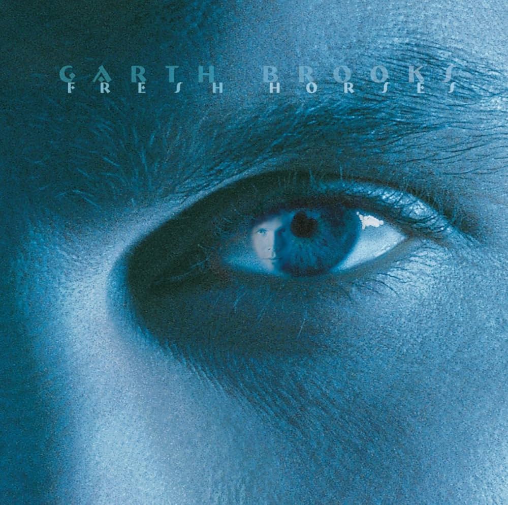 LP Vinyl Record! Used, Like new! Garth Brooks 'Fresh Horses' original analog pressing