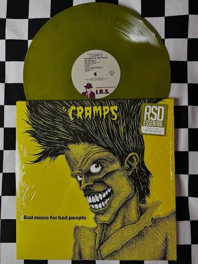 LP Vinyl Record! NEW, sealed! The Cramps 'Bad Music For Bad People' Rsd essential