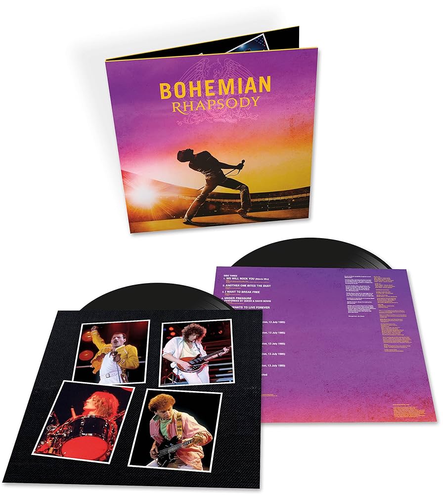 LP Vinyl Record! NEW, sealed! Original Soundtrack 'Bohemian Rhapsody' Queen 2XLP