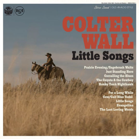 LP Vinyl Record! Used, Like new! Colter Wall 'Little Songs'