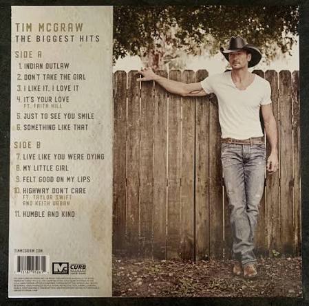 LP Vinyl Record! NEW, sealed! Tim Mcgraw 'The Biggest Hits'