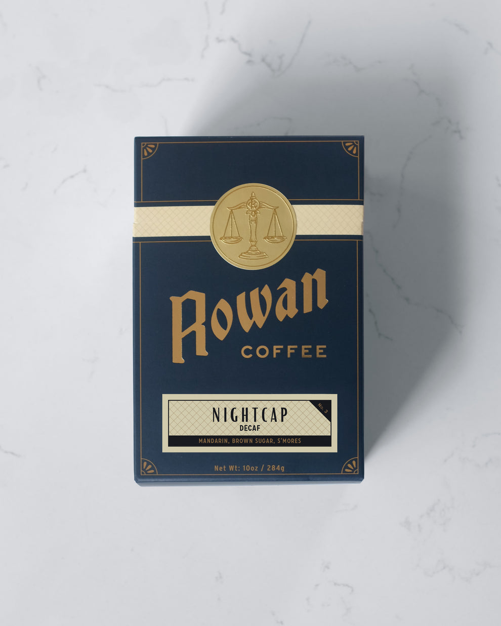 Coffee Bag! Rowan Coffee 'Nightcap' Decaf 10oz retail