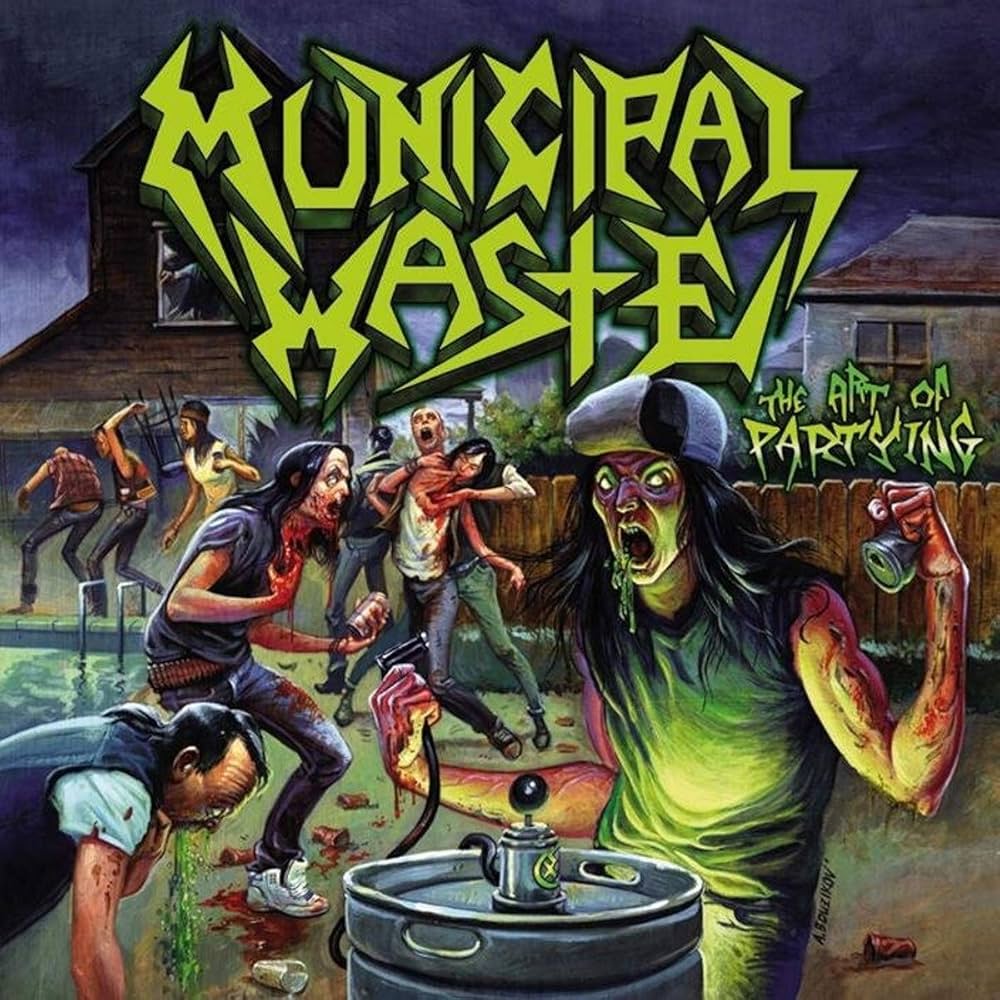 LP Vinyl Record! NEW, sealed! Municipal Waste 'The Art Of Partying'