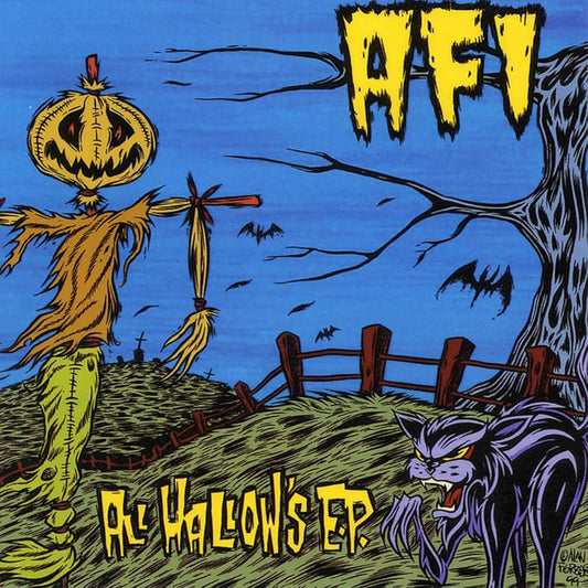 EP Vinyl Record! NEW, sealed! AFI 'All Hallows E.P.' orange vinyl