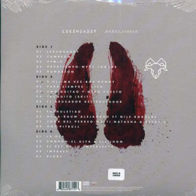 LP Vinyl Record! NEW, sealed! Daddy Yankee 'Legendaddy' 2XLP