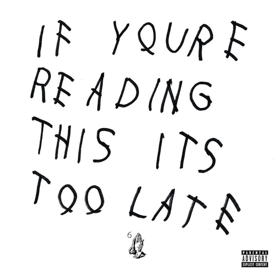 LP Vinyl Record! NEW, sealed! Drake 'If You're Reading This It's Too Late'